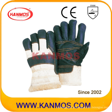 Dark Furniture Leather Winter Industrial Safety Work Gloves (31302)